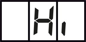 Индикация выше 999mmHg